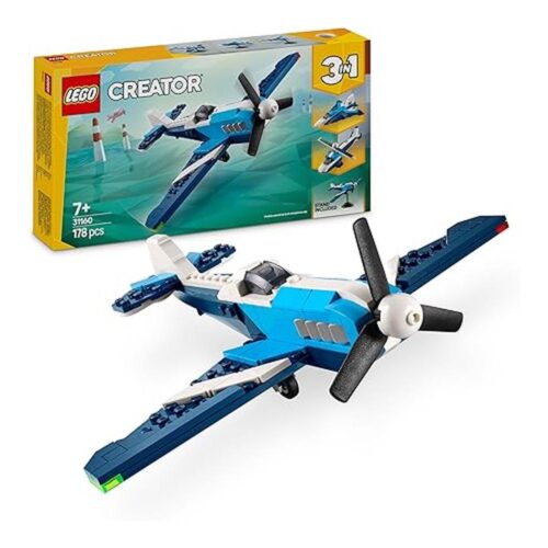 LEGO Creator 3en1 Aeronave Avión de Carreras 31160