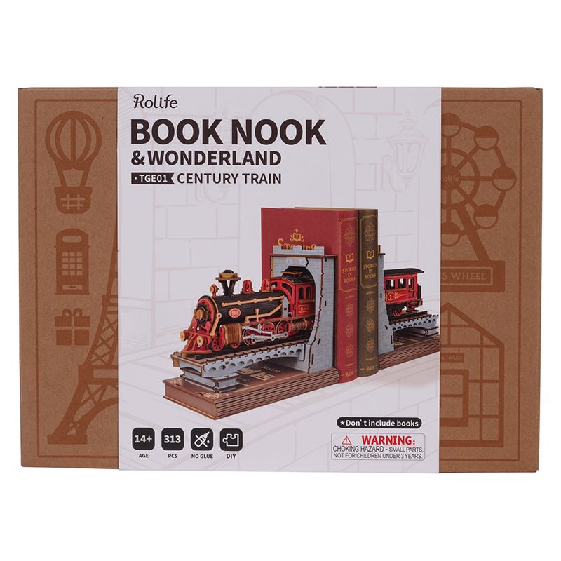 Rolife Century Train Maqueta de Madera TGE01 - Imagen 2