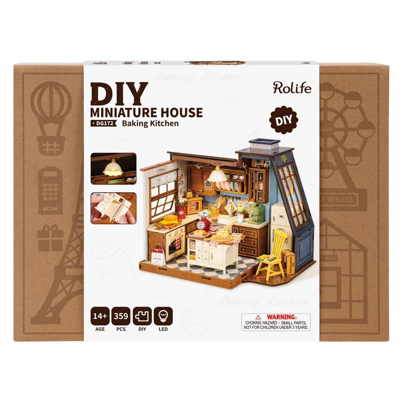 Rolife Baking Kitchen Maqueta DIY DG172 - Imagen 2