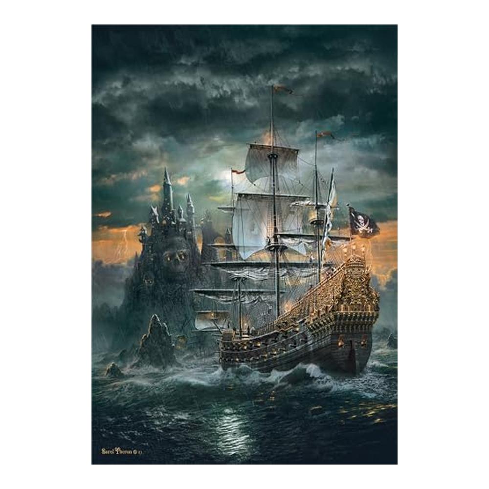 Clementoni Puzzle Adulto 1500 Piezas The Pirates Ship 31719 31719 - Imagen 2