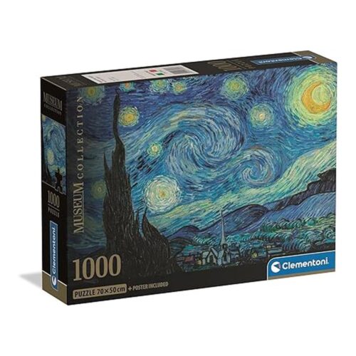 Clementoni Puzzle Adulto 1000 Piezas Starry Night Museum 37065 37065