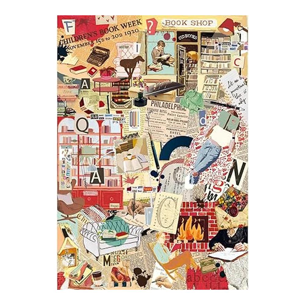 Clementoni Puzzle Adulto 1000 Piezas Books & Writing More Is More 37074 37074