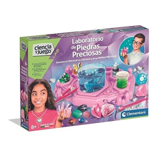 Clementoni Laboratorio Piedras Preciosas Ciencia 8+ Años 55631 55631.1