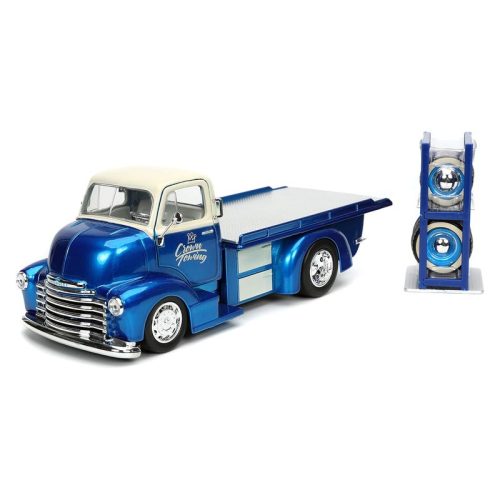 Jada Just Trucks Chevy COE Tow Truck 1952 Azul 1:24 32708 32708