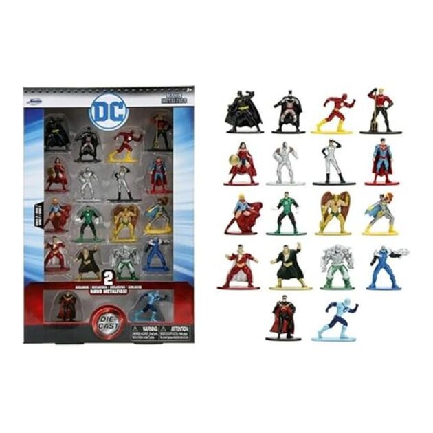 Jada Toys DC Nano Metalfigs Series 7 Pack 18 Figuras 33785