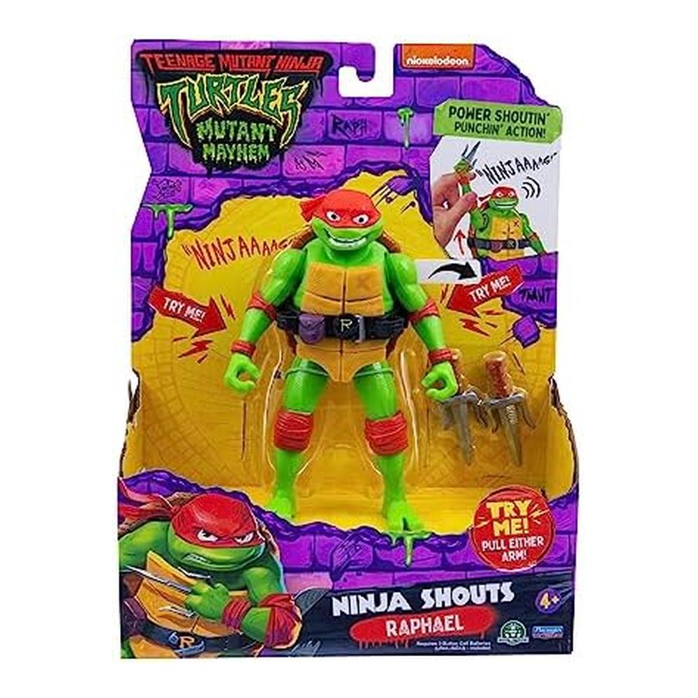 Tortugas Ninja Raphael Figura Deluxe con Sonidos TU800200 - Imagen 2