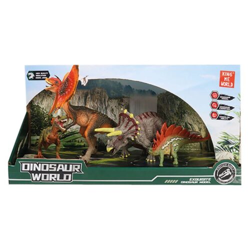 Set de figuras de dinosaurios Dinosaur World 25042