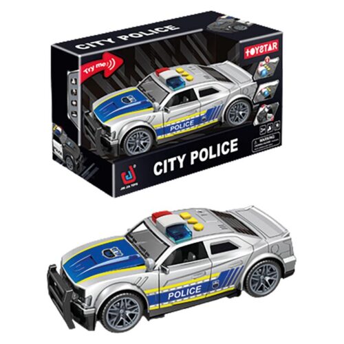 Coche de policía con luces y sonido 25065