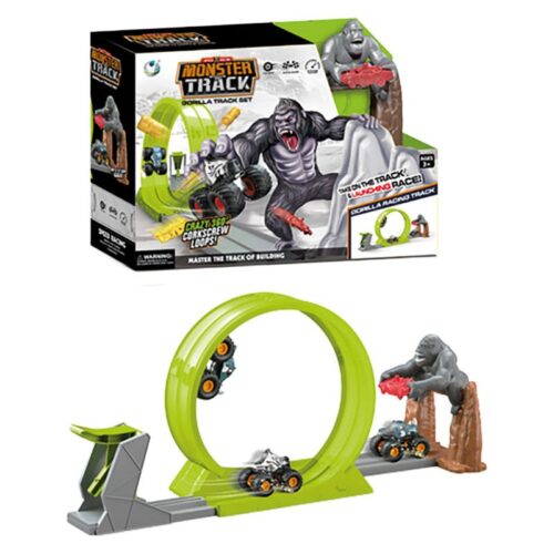 Pista de velocidad con loops Monster Track Gorila 25121