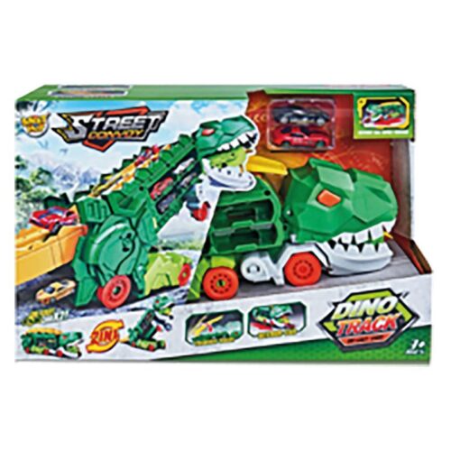 Dinotrack lanzadera verde con coches incluidos 25162