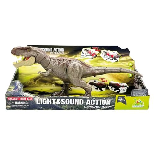 Dinosaurio articulado con luces y sonidos 25165