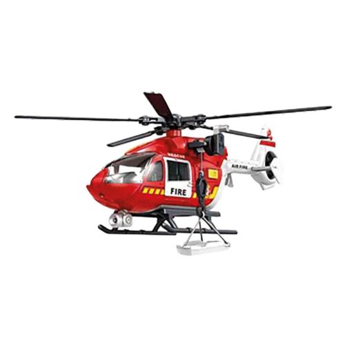 Helicóptero de salvamento de incendios rojo 25226