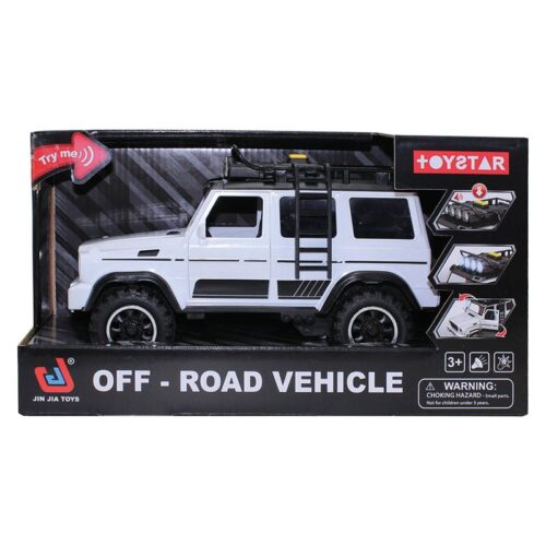 Coche todoterreno de juguete con sonido y luces Off-Road 25233