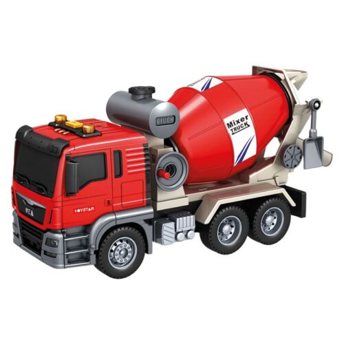 Camión de juguete hormigonera rojo Toystar 25242