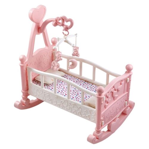 Wand cuna baby carrusel con accesorios rosa 25306