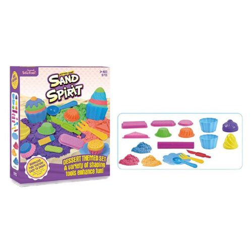 Set Sand Spirit 17 piezas con moldes para hacer formas increíbles 25347