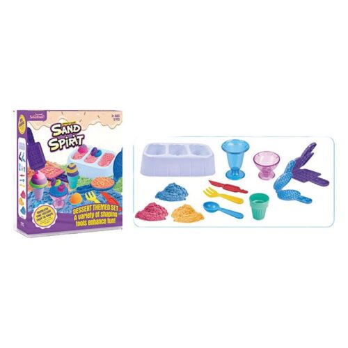 Set Sand Spirit con moldes para hacer formas increíbles 25348
