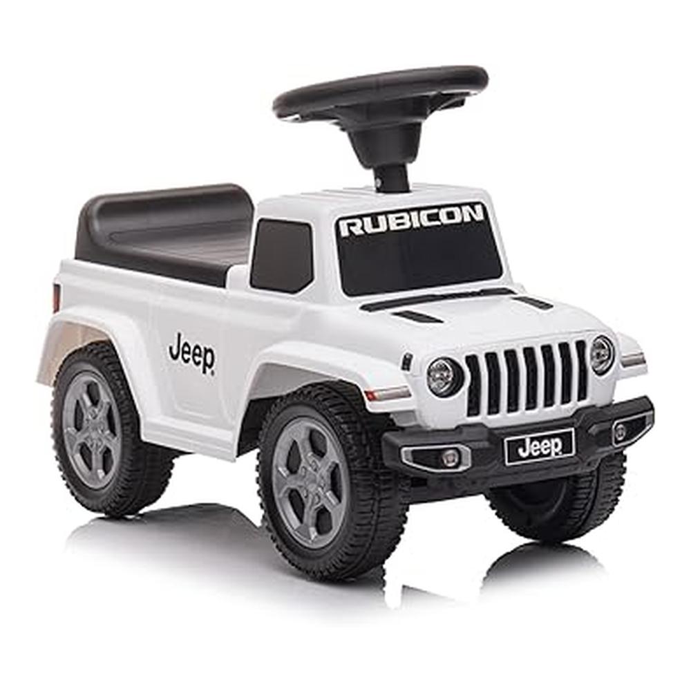 RunRunToys Correpasillos Jeep Rubicon Blanco Licencia Oficial 5020