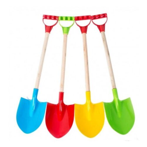 Pala de Madera 66 cm para Playa Infantil (modelo surtido – 1 unidad aleatoria) 16084