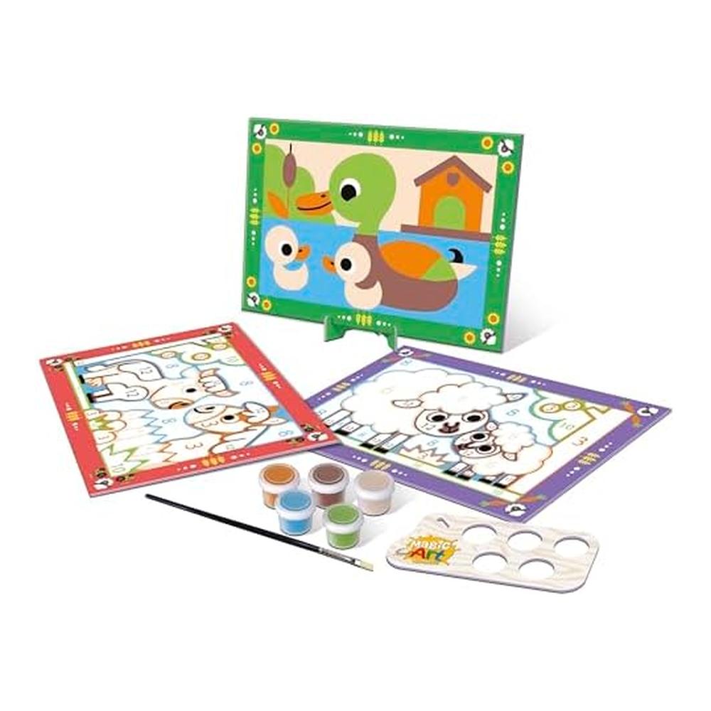 NUMBER ART +4 GRANJA FSC(R) 20286 ¡