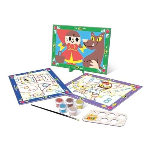 Magic Art Number Pinta por numeros cuentos clásicos Educa 20402
