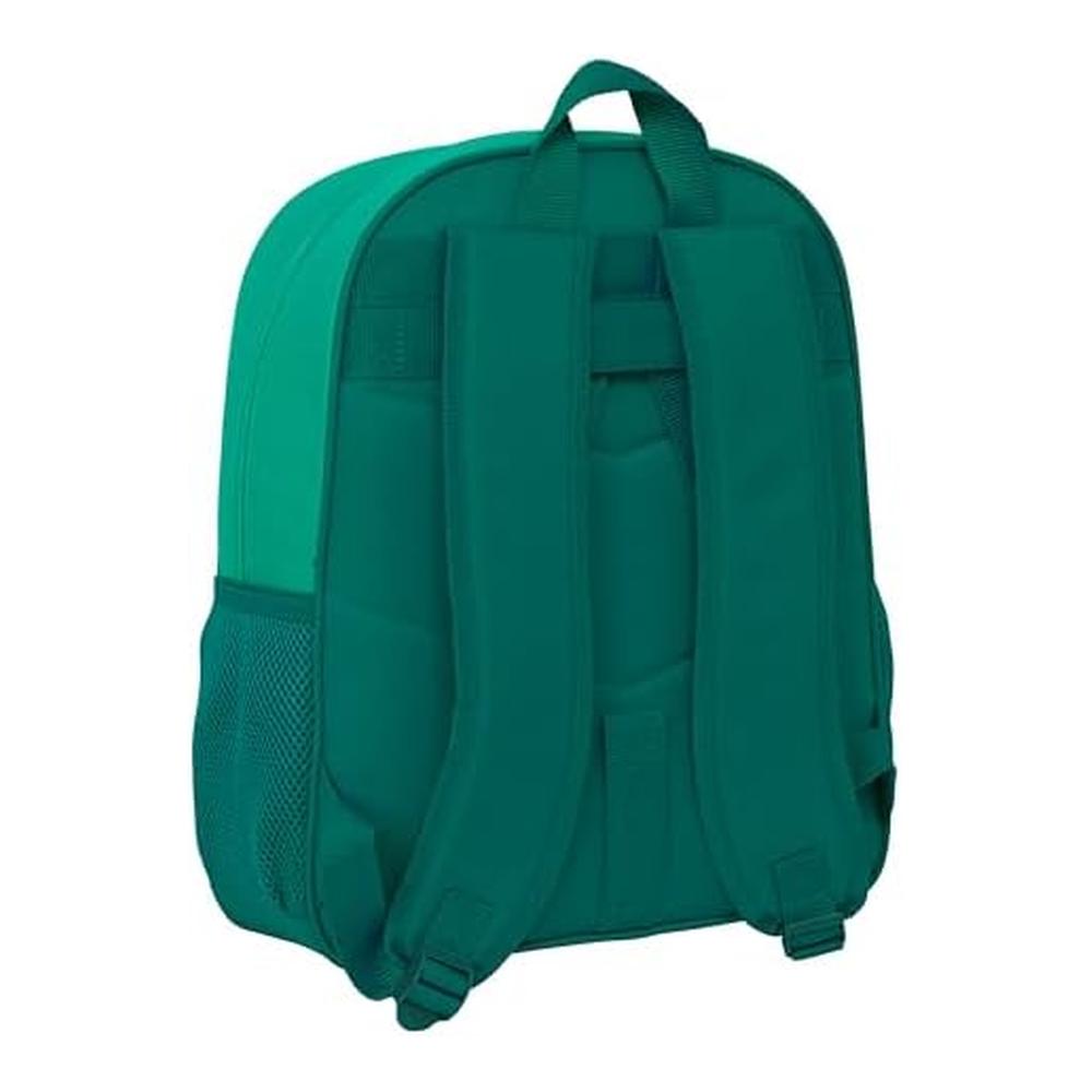 Mochila Escolar Real Betis Junior 38cm adaptable a carro Safta 612566640 ¡ - Imagen 2