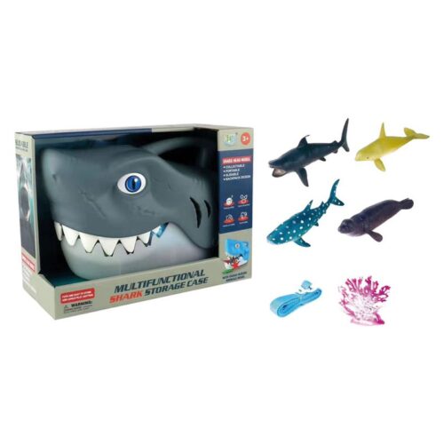 Cabeza de tiburón con figuras 32 piezas Modelos Surtidos 25636