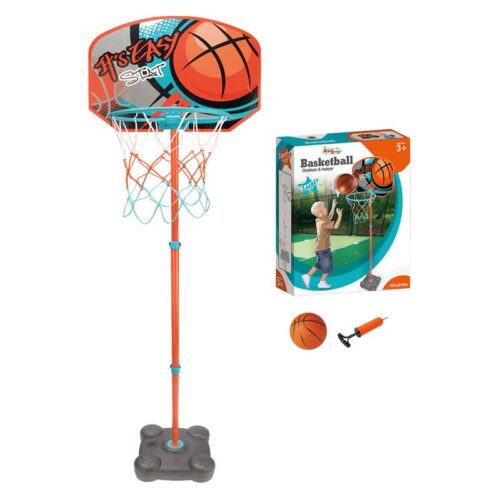Canasta infantil con soporte de pie (incluye minipelota e inflador) 25683