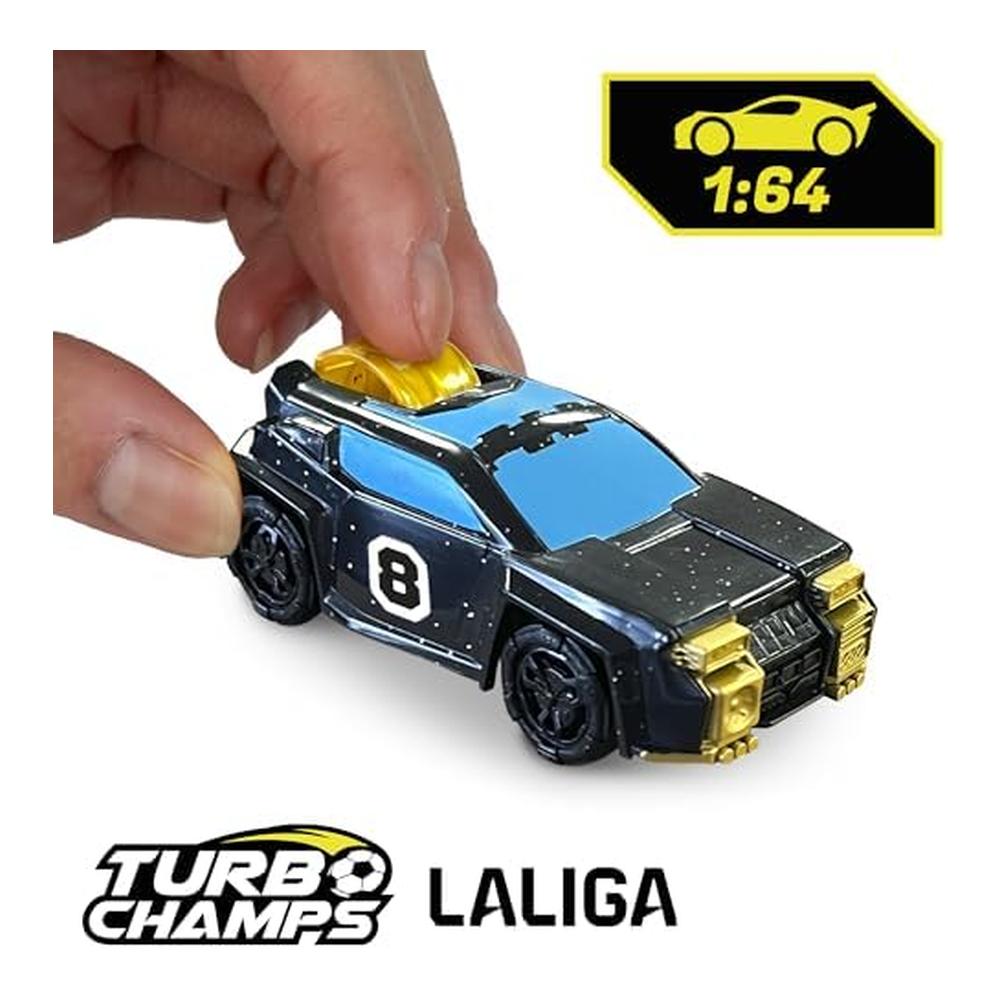 IMC Toys Turbo Champs LaLiga Estadio con 2 Coches 3+ Años 926455 - Imagen 2