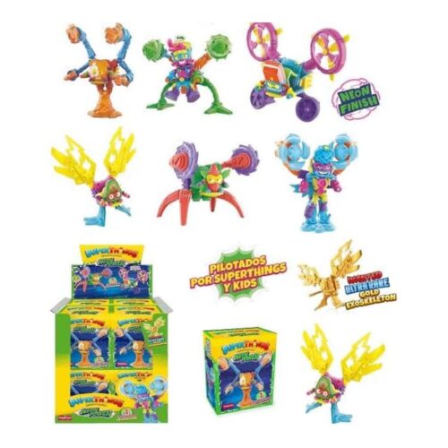 Superthings Exoesqueleto Neon Power Rivals of Kazoom Modelo Surtido (1 unidad por artículo comprado)
