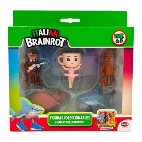 Bizak Italian Brainrot Pack 5 Figuras 5 cm 35007601 35007601