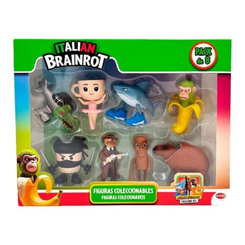 Bizak Italian Brainrot Pack 8 Figuras 5 cm 35007602 35007602