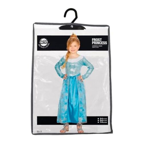 Disfraz infantil de PRINCESA ESCARCHADA guirca 83389