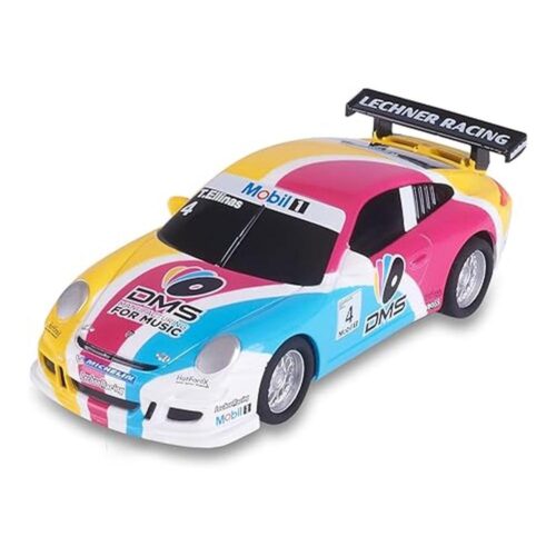 Scalextric Coche Pull Power Porsche 911 GT3 #4 Escala 1:43 P10506S300 [NO COMPATIBLE CON PISTAS SCALEXTRIC]