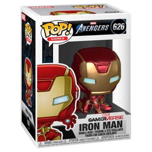 Funko Pop Marvel Iron Man 626 Vengadores Figura Vinilo 47756