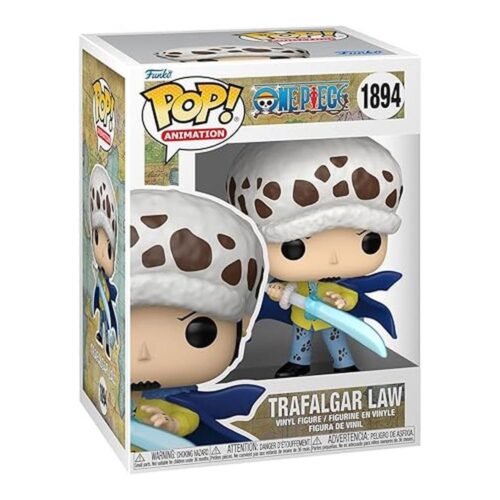 Funko Pop Animation One Piece Trafalgar D. Water Law Figura Vinilo 83809