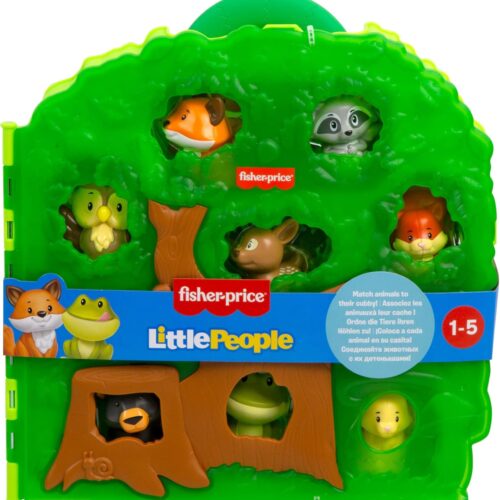Fisher Price Little People estuche portátil amigos del bosque HWB29