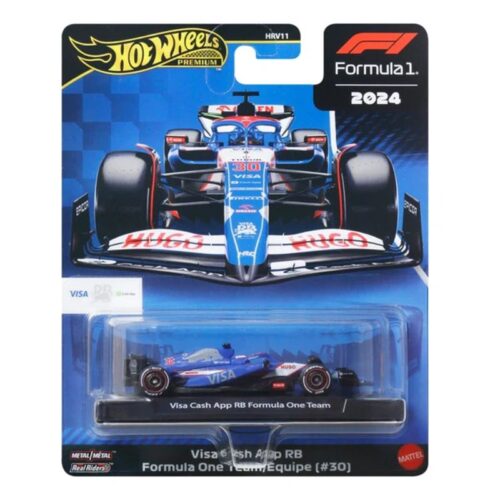 Hot Wheels Formula 1 Visa Cash App RB #30 Escala 1:64 JBM24