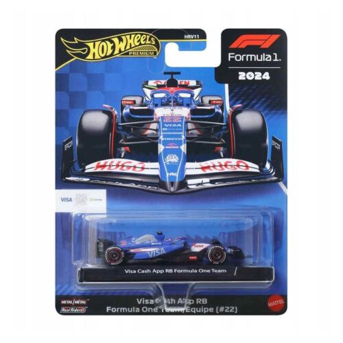 Hot Wheels Formula 1 Visa Cash App RB #22 Escala 1:64 JBM14
