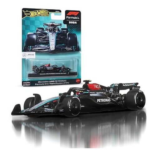 Hot Wheels Premium Mercedes-AMG Petronas F1 W15 Escala 1:64 JBM16