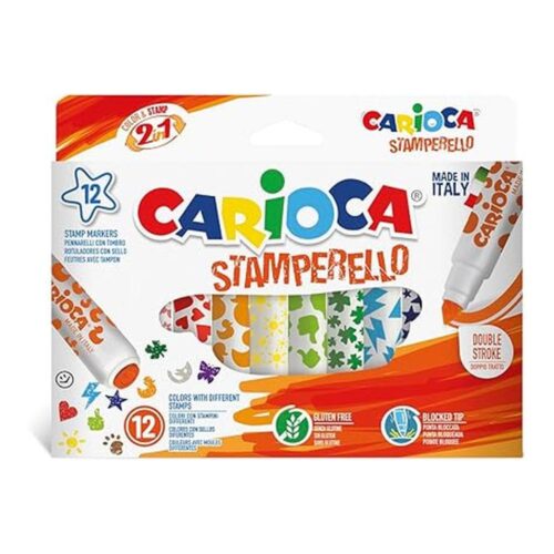 Carioca Rotuladores Stamperello Pack 12 Unidades 42240