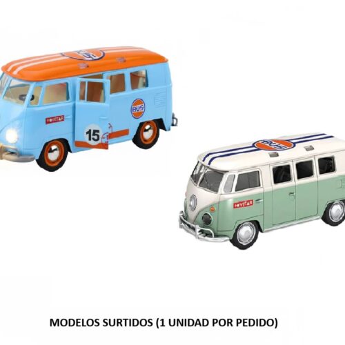 Furgoneta camper multicolor Toystar con sonido 25237 (Modelo surtido)