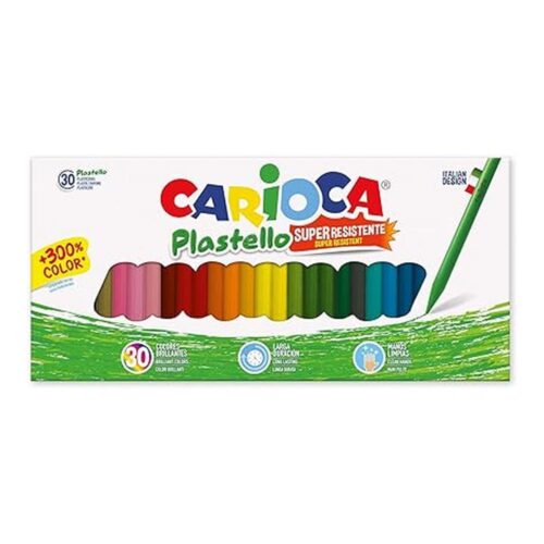 Set de colores Carioca Plastello Super resistente 42881