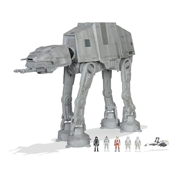 Bizak Star Wars AT-AT Micro Galaxy 25 cm con 5 Figuras 62610170 62610170