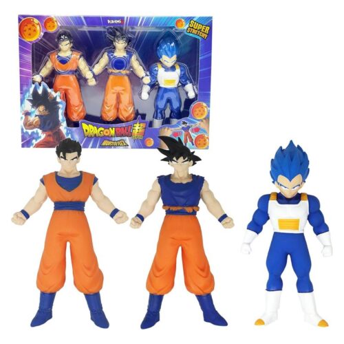 Bizak Dragon Ball Monsterflex Pack Figuras Gohan Goku Vegeta 64390231-9