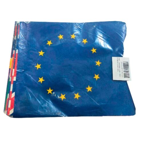 Guirnalda con banderas de los paises de europa 10M 80601