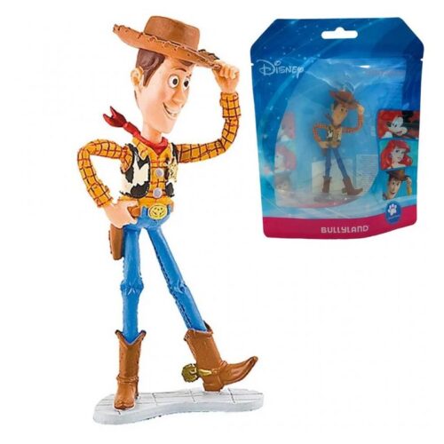 Bullyland sobre con figura de Woody personaje de Toy Story Disney 10cm BY14020