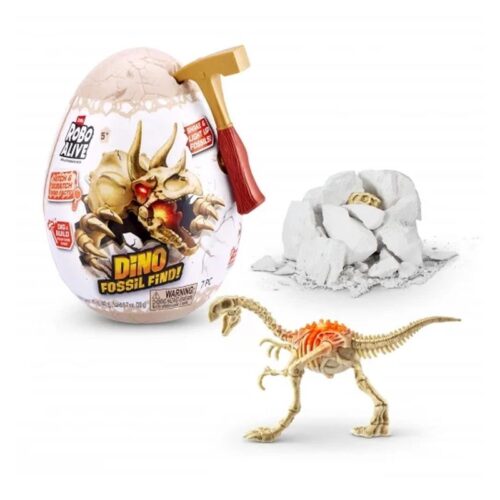 Robo Alive Dino Fosil mini huevo sorpresa Zuru (1 unidad) 339-71115