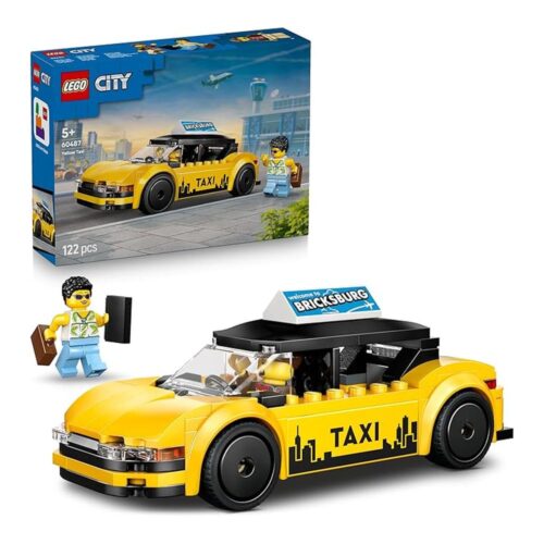 LEGO City taxi amarillo 60487