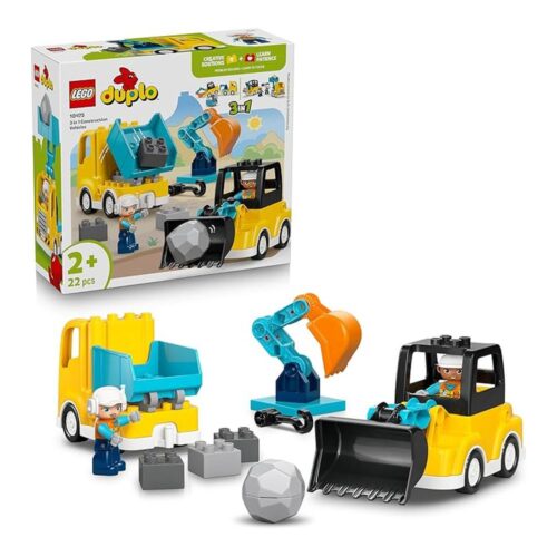 LEGO Duplo vehículo de construcción 3 en 1 10475